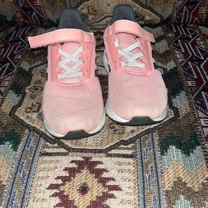 Girls size 13 adidas pink tennis shoes